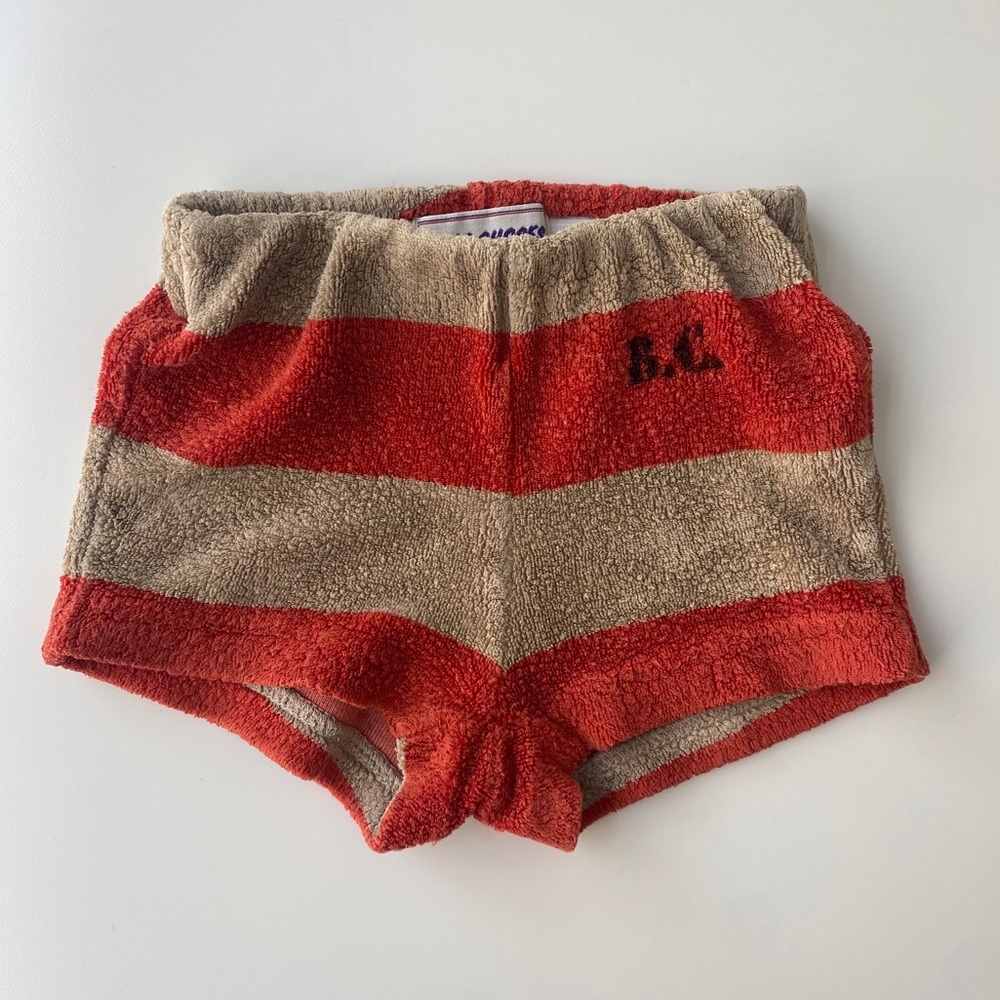 Bobo Choses | baby terry stripe shorts